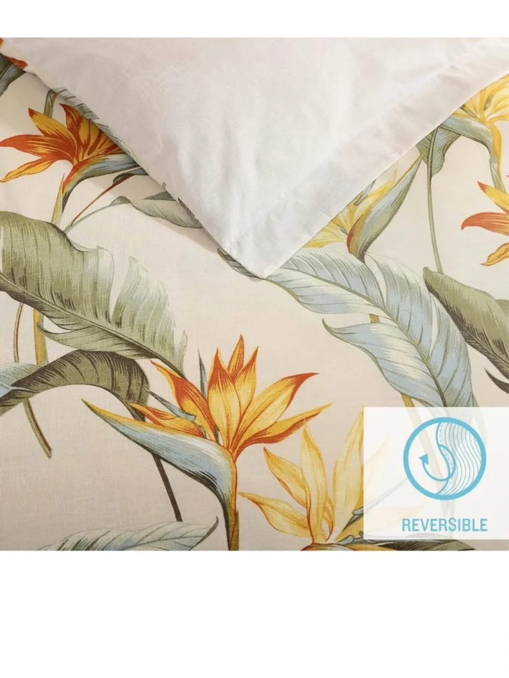 Tommy Bahama - Queen Comforter Only, Reversible Cotton Bedding